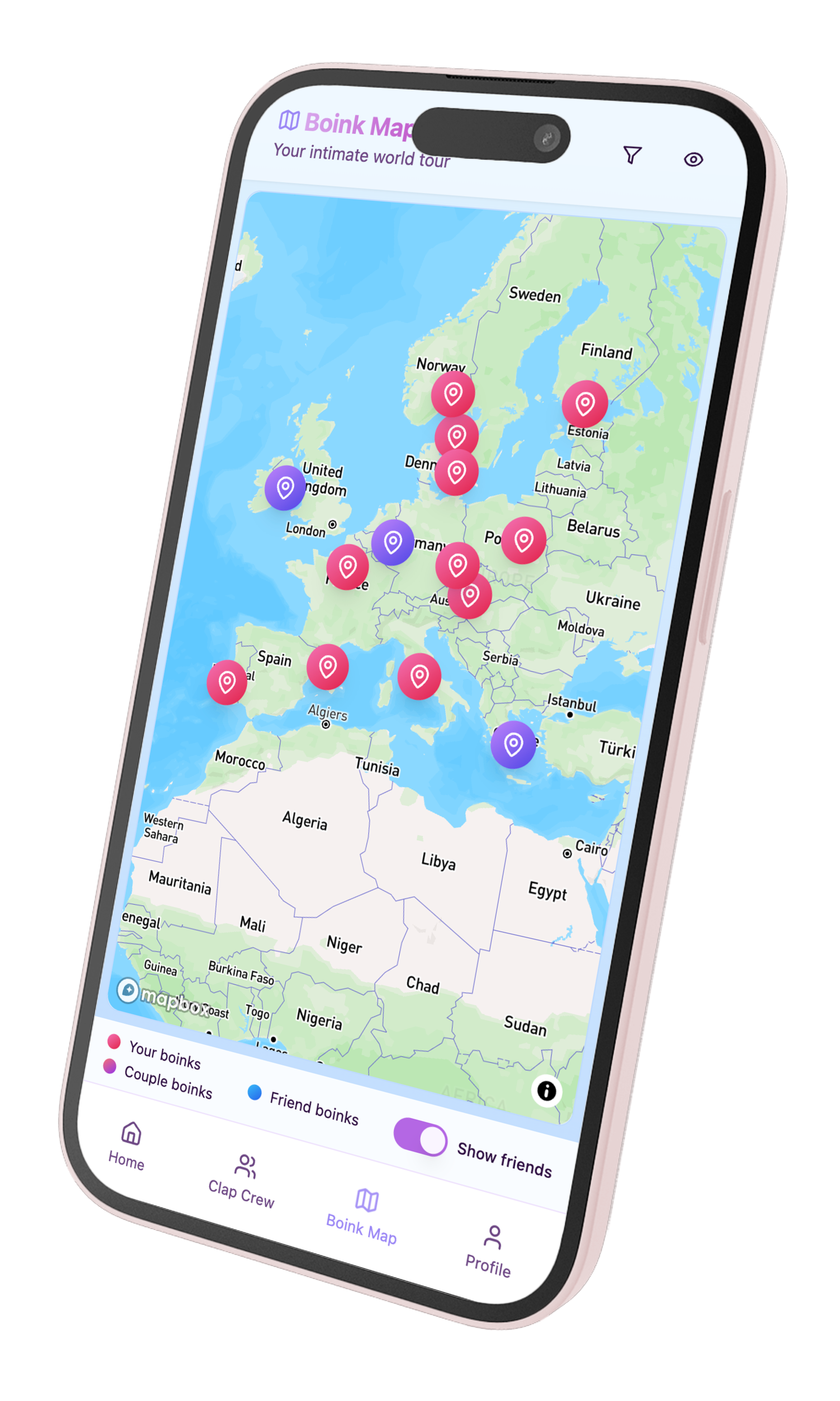 Boink Map